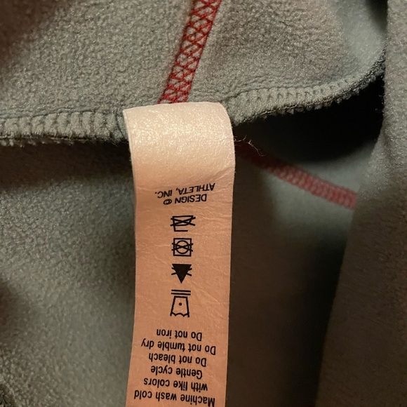 Athleta Women Zip Fleece Workout Gym Jacket-L - Picture 4 of 9
